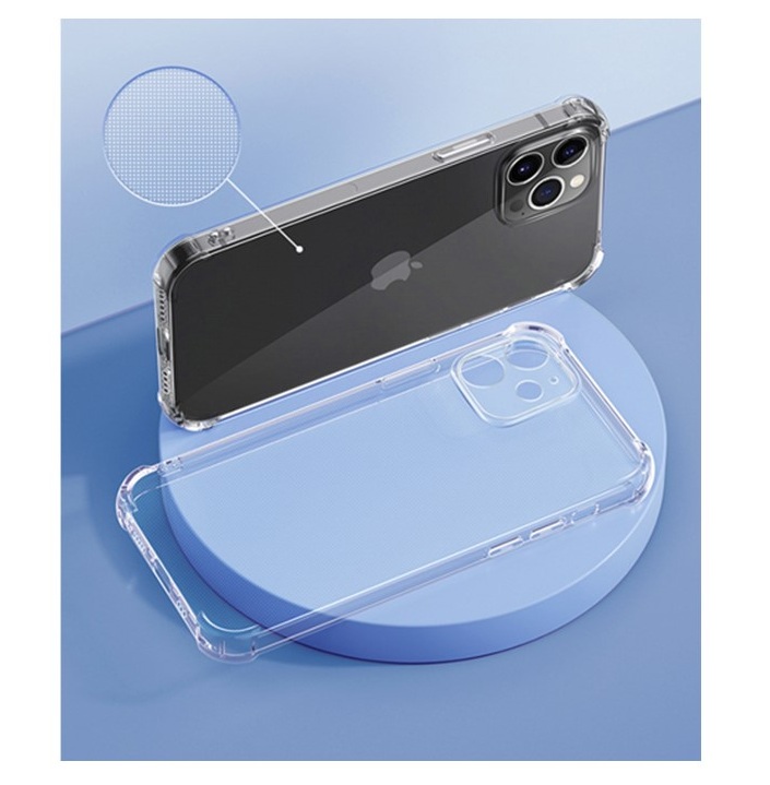 GENERICO Carcasa Para iPhone 15 Pro Max Transparente Reforzada