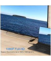 Adaptador Conversor Hdmi Vga Full Hd 1080p Laptop Tablet Pc - Imagen 2