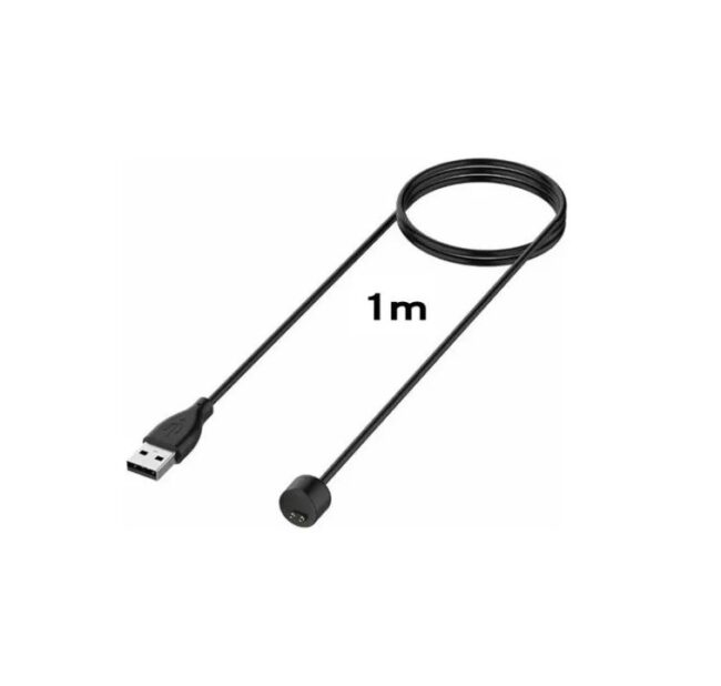 Cable Cargador Usb Compatible Xiaomi Mi Band 5 / 6 / 7 1 Mt - Imagen 2