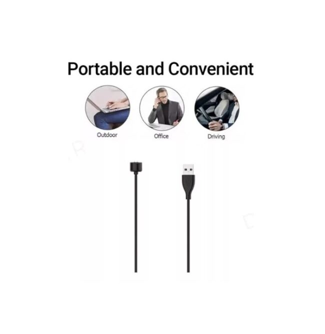 Cable Cargador Usb Compatible Xiaomi Mi Band 5 / 6 / 7 1 Mt - Imagen 7
