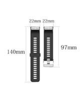Correa Para Reloj Garmin Forerunner 30 35 22mm - Imagen 2