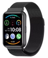 Correa Para Reloj Huawei Watch Fit 2 Acero Magnetica - Imagen 4