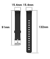 Correa Silicona Compatible Fitbit Luxe 15,4mm - Imagen 2