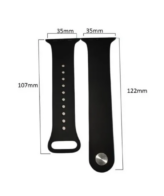 Correas Banda Con Boton Iwatch Applewatch 42/44/45mm - Imagen 3