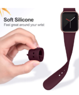 Correas Banda Con Boton Iwatch Applewatch 42/44/45mm - Imagen 5