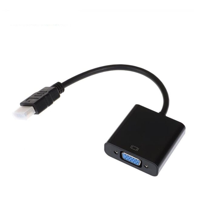 Adaptador Conversor Hdmi Vga Full Hd 1080p Laptop Tablet Pc