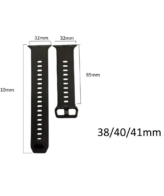 Correas Banda Silicona Iwatch Applewatch 42/44/45mm-s - Imagen 3