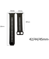 Correas Banda Silicona Iwatch Applewatch 42/44/45mm-s - Imagen 5