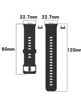 Correa Silicona Compatible Con Huawei Watch Fit - Imagen 2