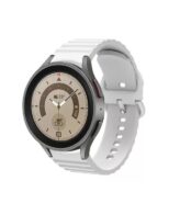 Correa Silicona Compatible Samsung Galaxy Watch 4/5 Bla 20mm - Imagen 4