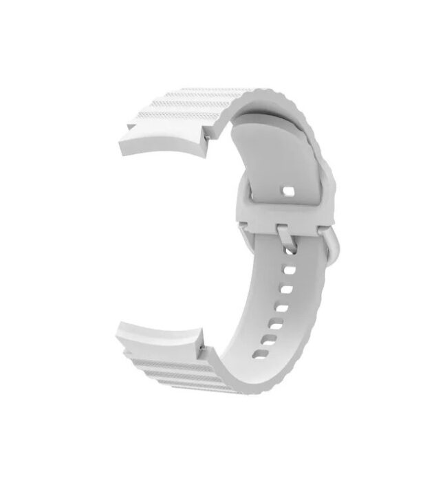 Correa Silicona Compatible Samsung Galaxy Watch 4/5 Bla 20mm - Imagen 3