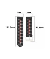 Correa Compatible Samsung Watch Active 1/ 2 Menta Blan 20mm - Imagen 2