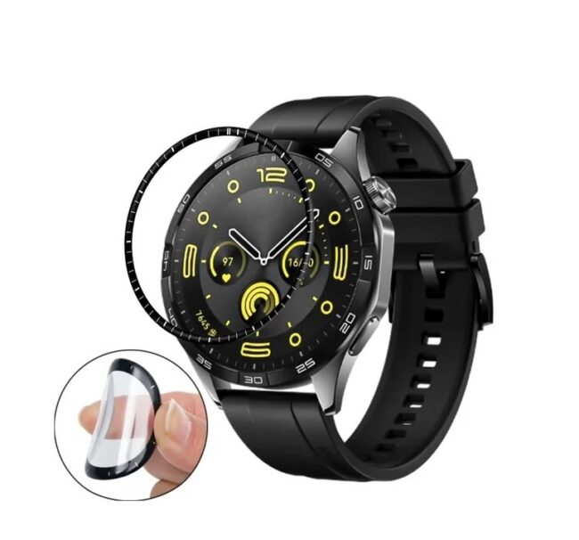 Lámina Mica De Hidrogel Compatible Con Huawei Watch Gt4 46mm - Imagen 3