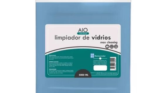Limpiavidrios Multiuso Aio 5 Litros Ultra Limpieza
